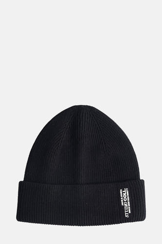Mauve de ACCESSORIES BY JACK & JONES, avec une texture rayée et un logo imprimé.