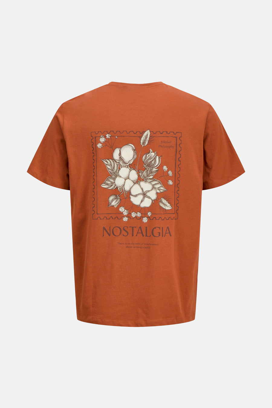 T-shirt à manches courtes - brun - JJREBEL