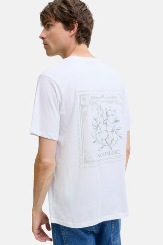 T-shirt à manches courtes - blanc - JJREBEL