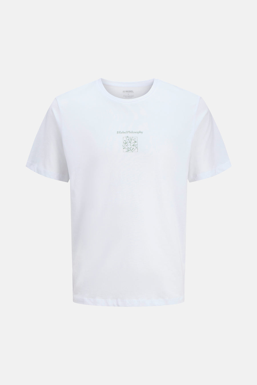 T-shirt à manches courtes - blanc - JJREBEL