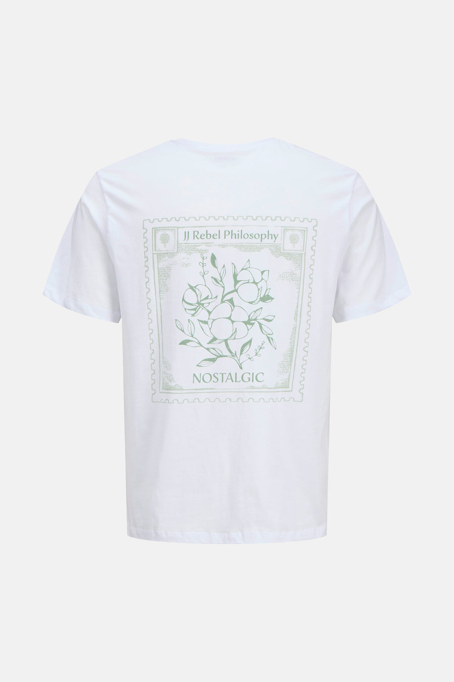 T-shirt à manches courtes - blanc - JJREBEL