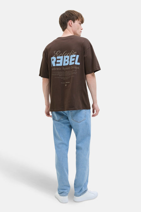 T-shirt à manches courtes - brun