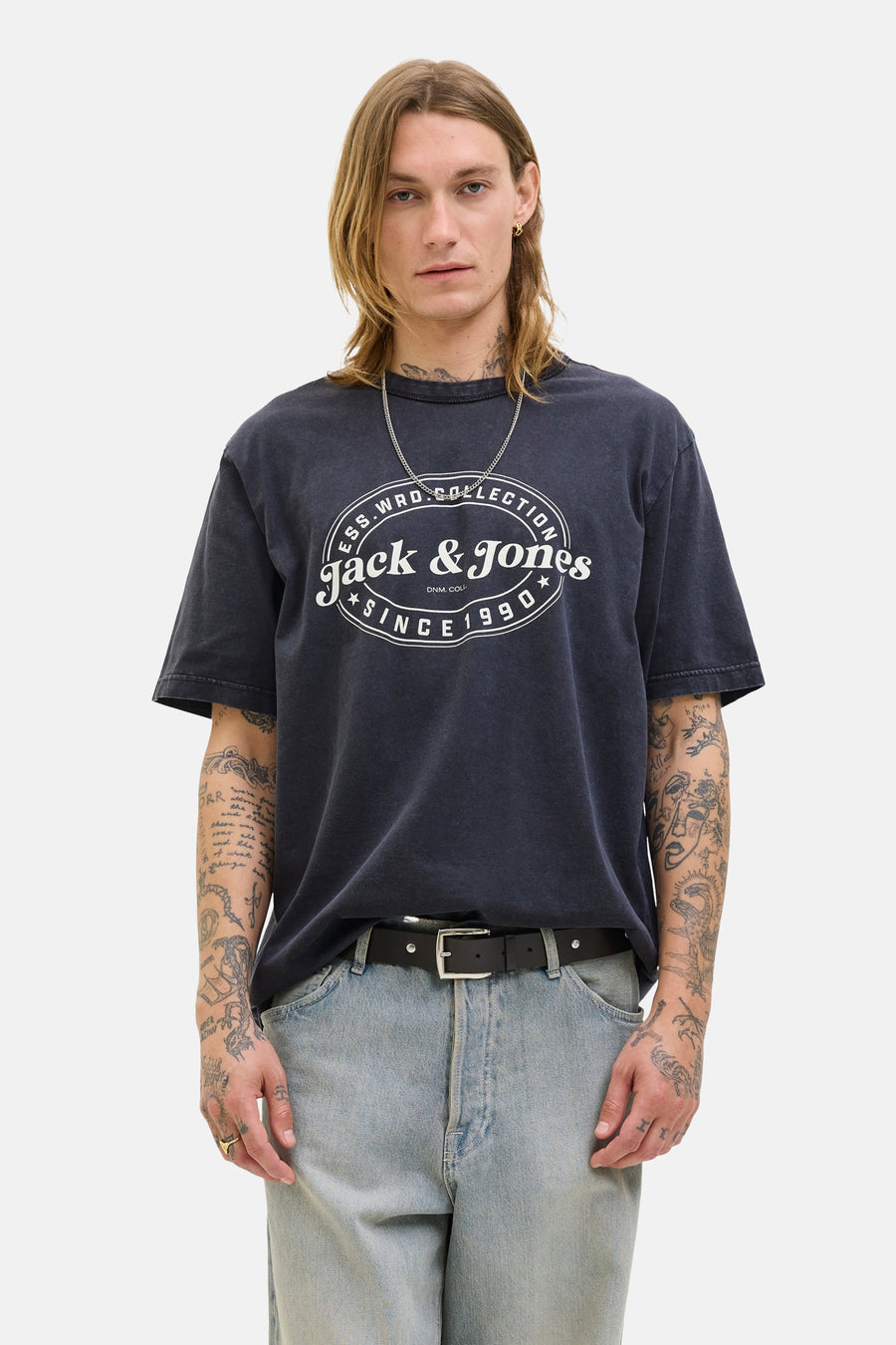 T-shirt (manches courtes) noir - ORIGINALS BY JACK & JONES - ORIGINALS BY JACK & JONES - 1
