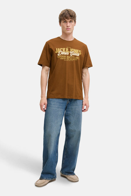 T-shirt à manches courtes - brun