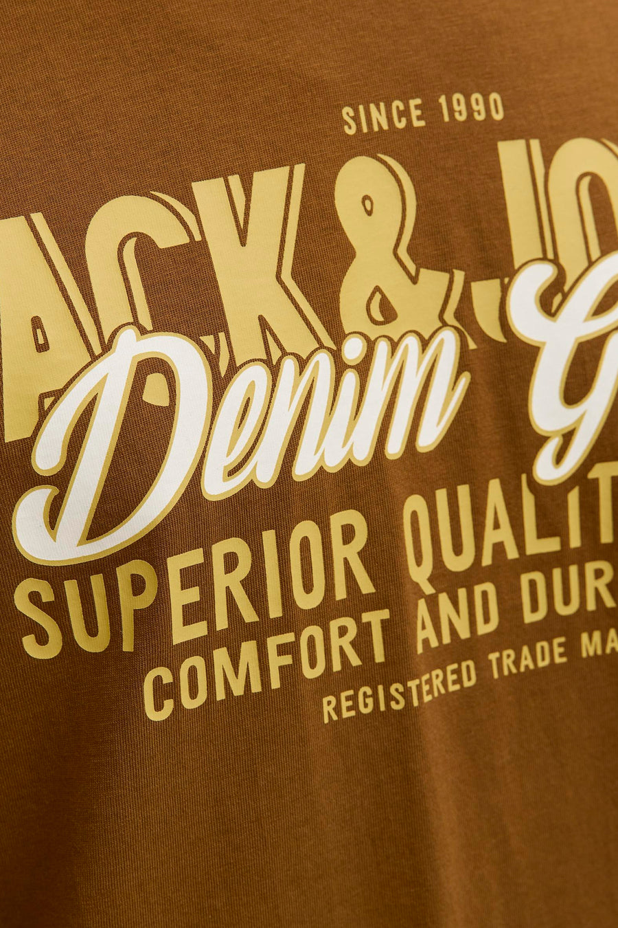 T-shirt à manches courtes - brun - ORIGINALS BY JACK & JONES