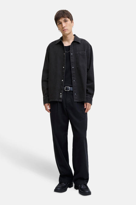 Chemise (manches longues) Noir - JACK & JONES JEANS INTELLIGENCE