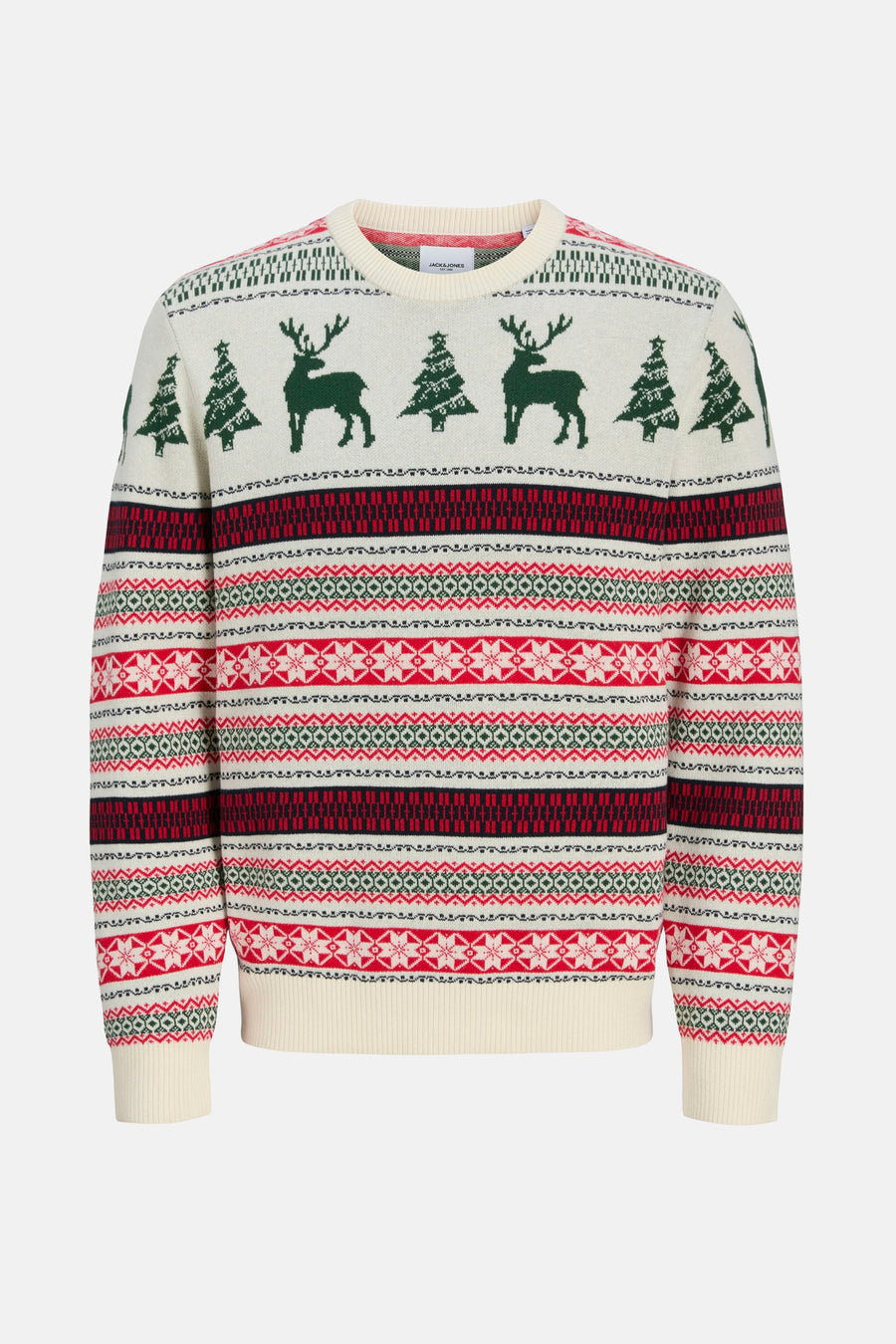 Pull à col rond - Multicolore - ORIGINALS BY JACK & JONES - 7