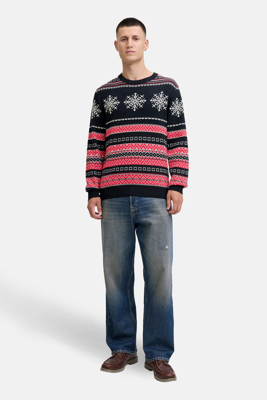 Pull col O bleu - ORIGINALS BY JACK & JONES