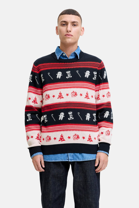 Pull col O bleu - ORIGINALS BY JACK & JONES