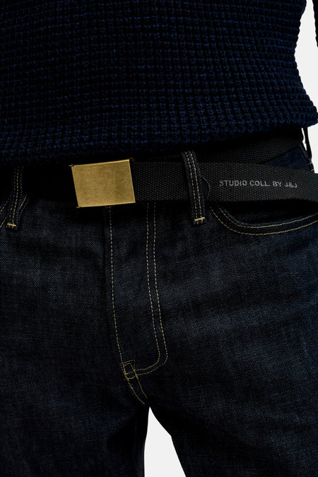 Ceinture noir - ACCESSORIES BY JACK & JONES