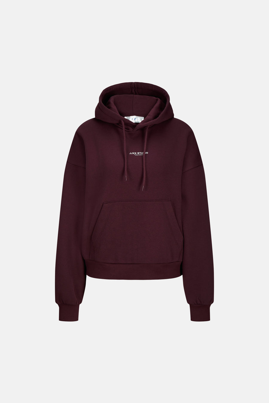 Sweat à capuche rouge - JJXX