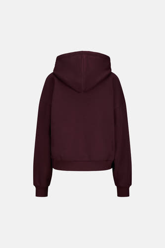 Sweat à capuche rouge - JJXX