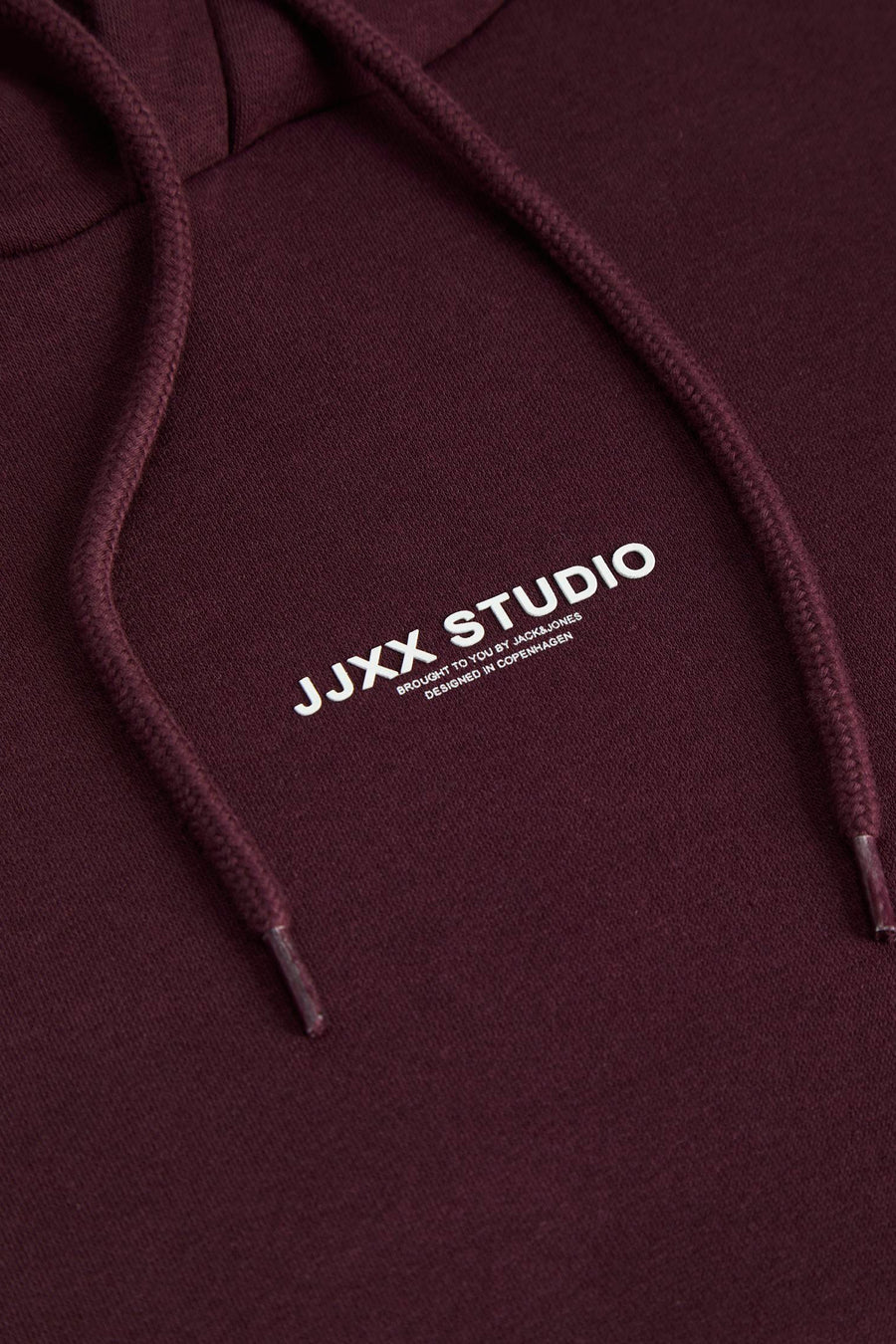 Sweat à capuche rouge - JJXX