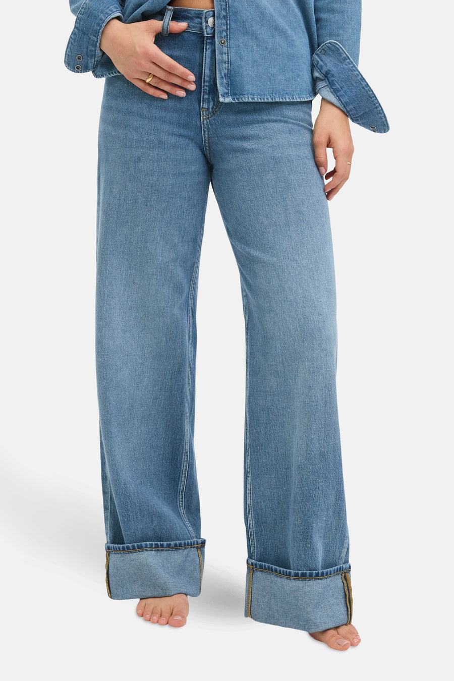 TOKYO - mid blue denim - JJXX