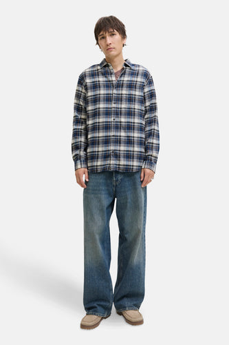 Chemise à manches longues - bleu - ORIGINALS BY JACK & JONES