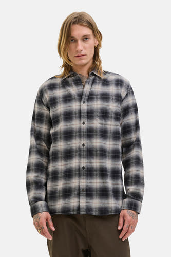 Chemise multicolore à manches longues d'ORIGINALS BY JACK & JONES, avec un motif rayé et une fermeture à boutons.