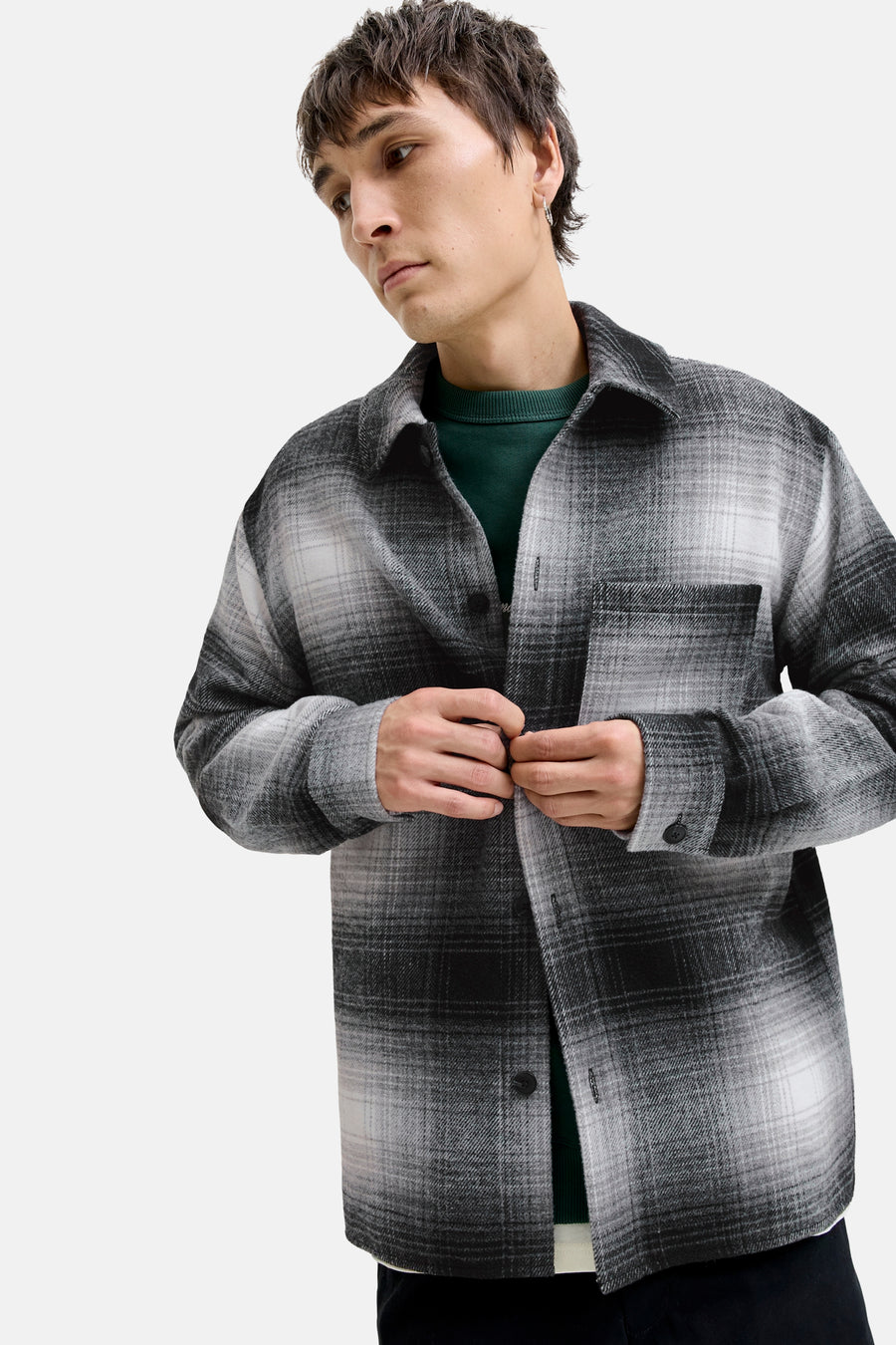 Chemise à manches longues - noir - CORE BY JACK & JONES