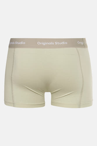 Groene boxershort van ACCESSORIES BY JACK & JONES, met een elastische tailleband met merklogo.