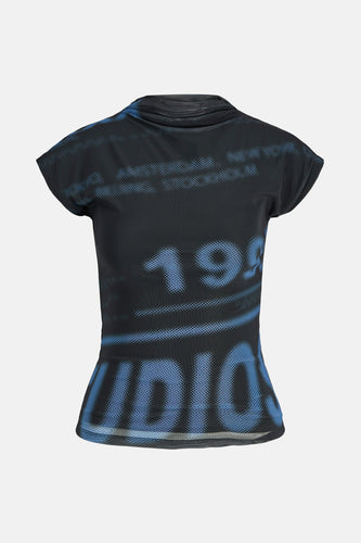 T-shirt à manches courtes - Bleu - JJXX