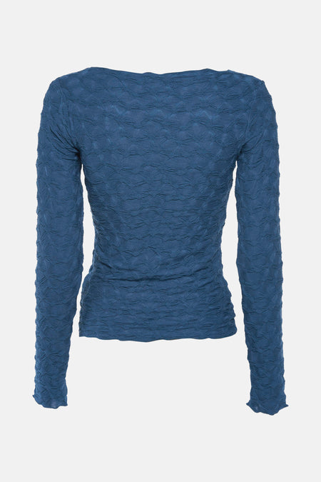 T-shirt à manches longues - bleu