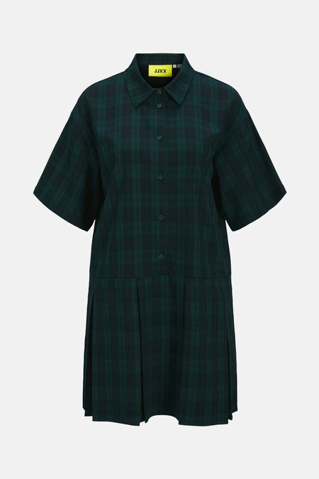JXMILLA SS PLEATED DRESS WVN