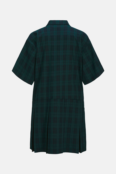 JXMILLA SS PLEATED DRESS WVN