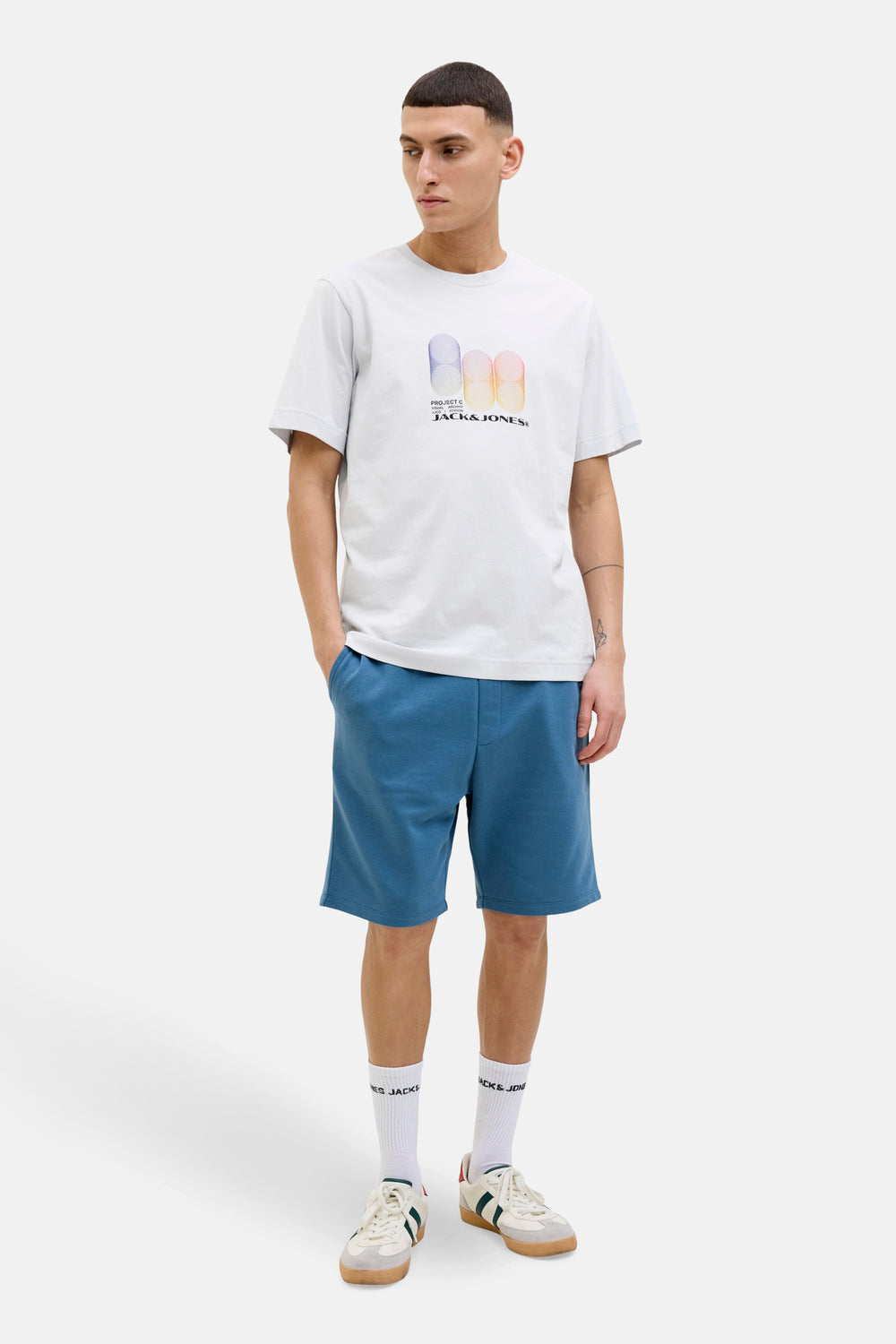 T-shirt (manches courtes) Gris - CORE BY JACK & JONES