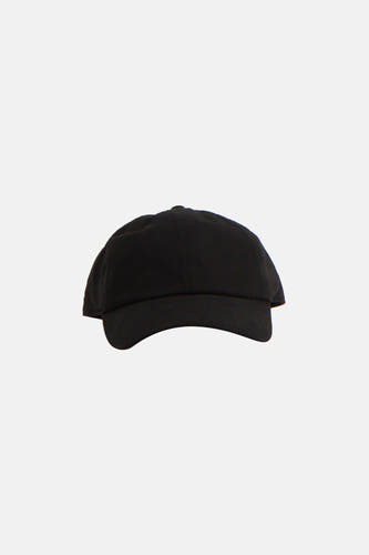 Casquette noire de ACCESSORIES BY JACK & JONES, avec sangle réglable à l'arrière et visière incurvée.