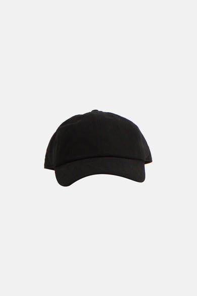 Casquette noire de ACCESSORIES BY JACK & JONES, avec sangle réglable à l'arrière et visière incurvée.