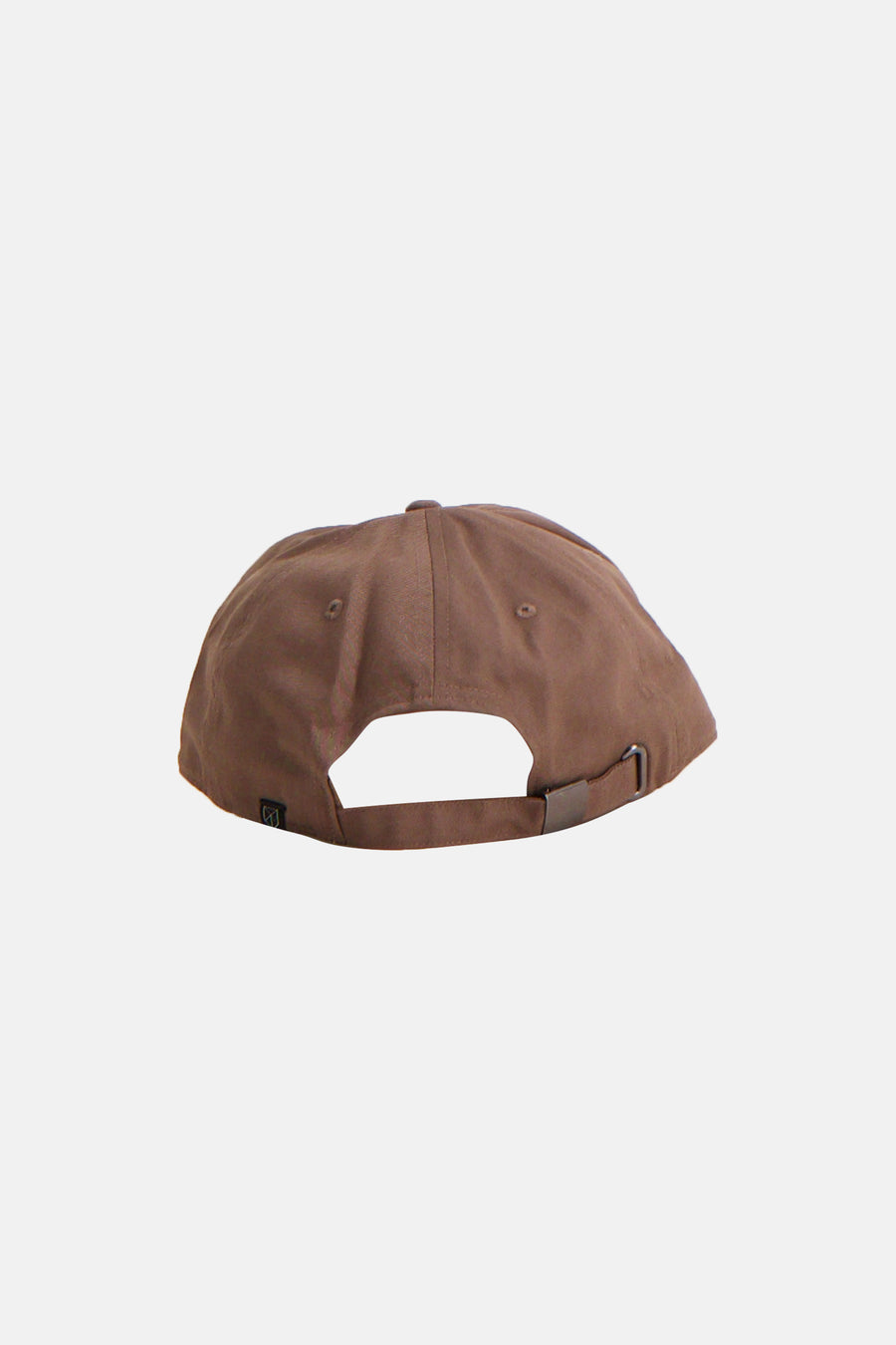 Casquette marron de ACCESSORIES BY JACK & JONES, vue de dos avec sangle réglable et petit logo.