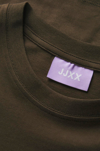 T-shirt à manches courtes - brun - JJXX