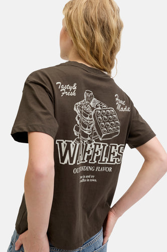 T-shirt à manches courtes - brun - JJXX