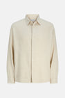 Chemise à manches longues - beige