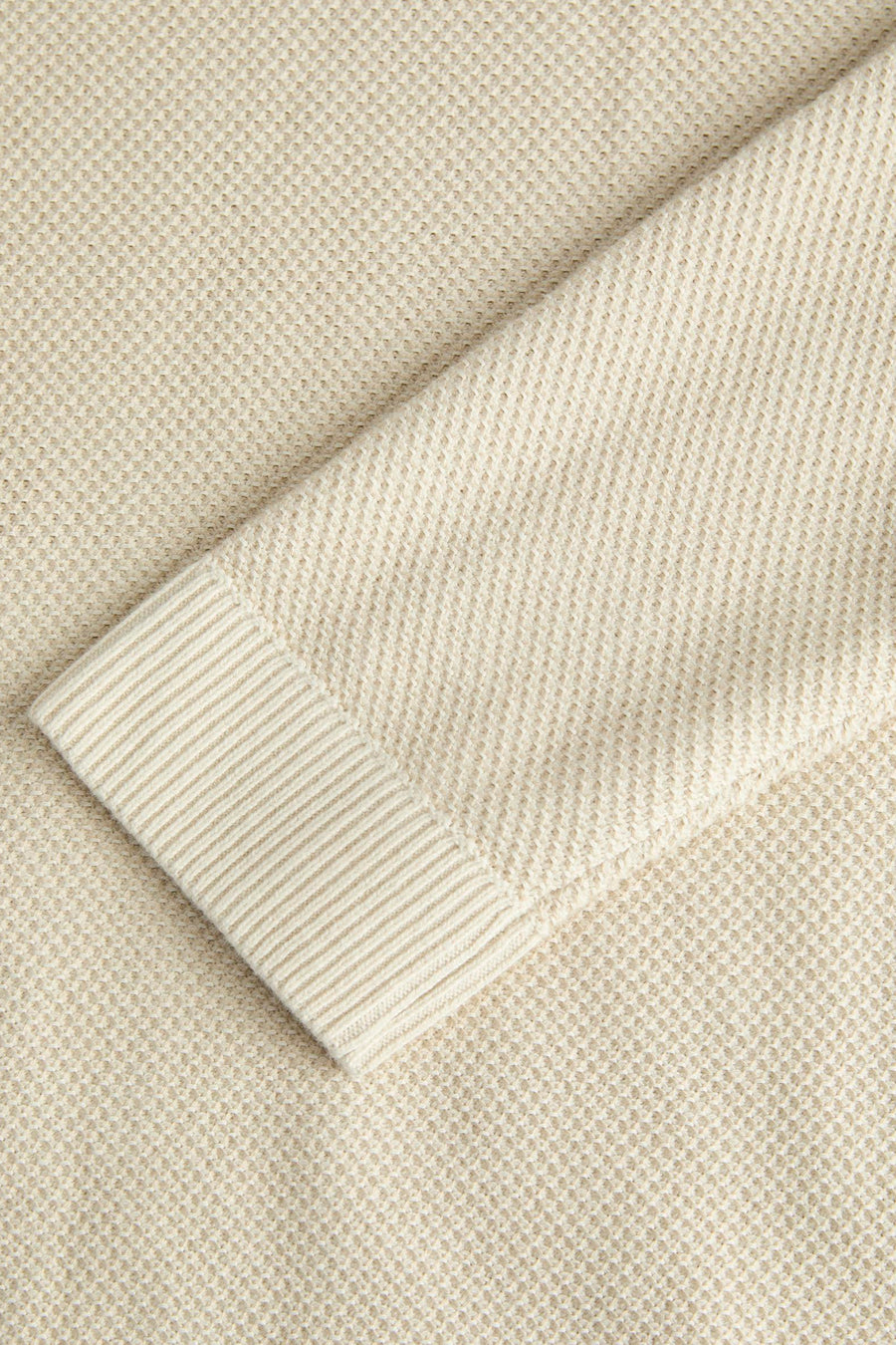 Pull à col en V - beige - PREMIUM BLUE by JACK & JONES