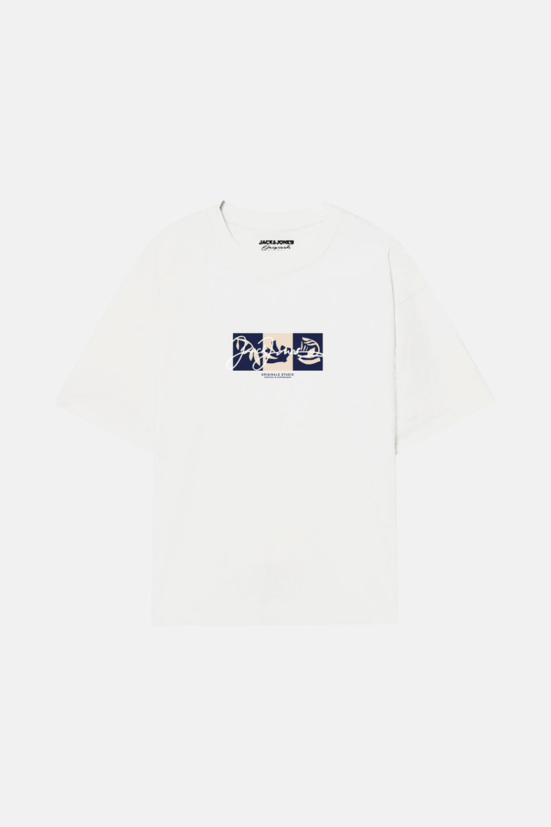 T-shirt (manches courtes) Blanc - ORIGINALS BY JACK & JONES