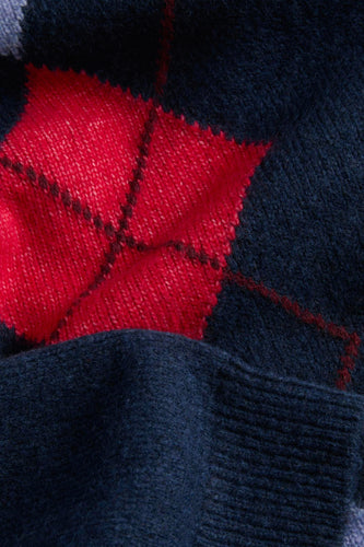 Pull à col rond - bleu - JJXX