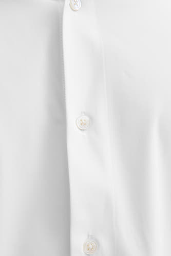 Chemise blanche de PREMIUM by JACK & JONES, avec fermeture boutonnée sur le devant.