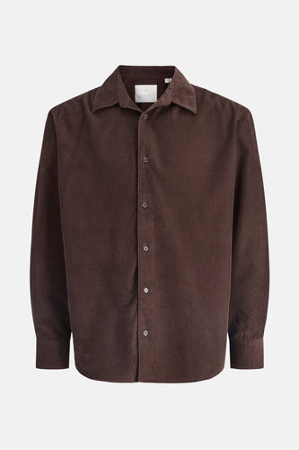 Chemise à manches longues - brun - PREMIUM BLUE by JACK & JONES