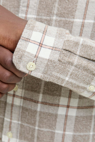 Chemise à manches longues - Beige - PREMIUM BLUE by JACK & JONES