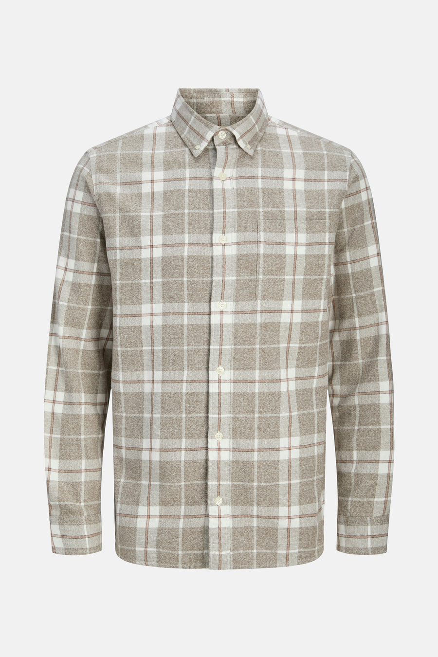 Chemise à manches longues - Beige - PREMIUM BLUE by JACK & JONES