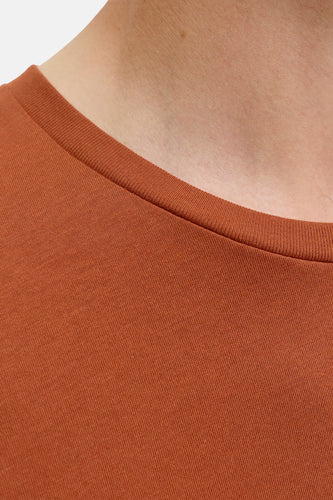 T-shirt à manches courtes - brun - JJREBEL