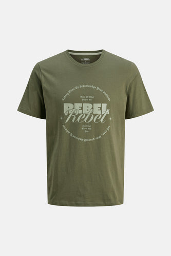 T-shirt à manches courtes - vert - JJREBEL
