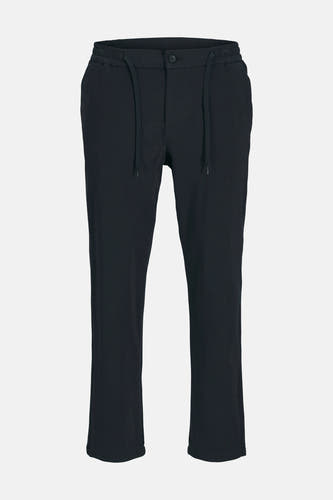 Pantalon bleu de JACK & JONES JEANS INTELLIGENCE avec cordon de serrage et fermeture à boutons.