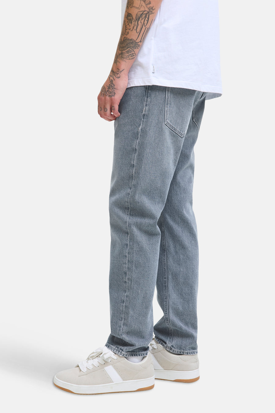 MIKE - Light grey denim