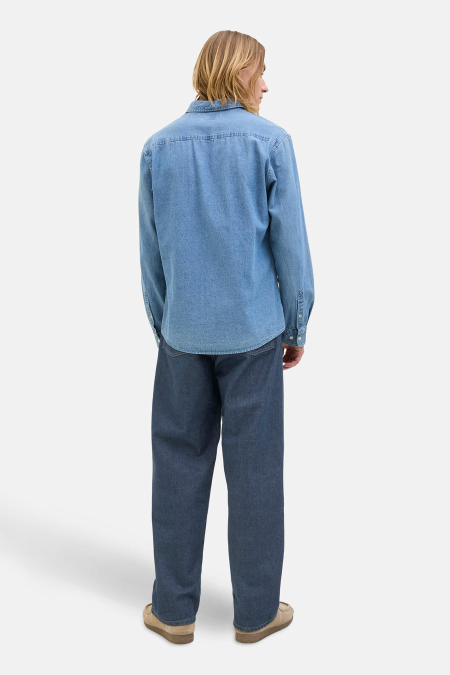 Jeans wide dark blue denim - JACK & JONES JEANS INTELLIGENCE - JACK & JONES JEANS INTELLIGENCE