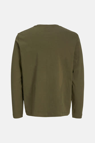 Gilet de coton avec col rond de CORE par JACK & JONES, dos.