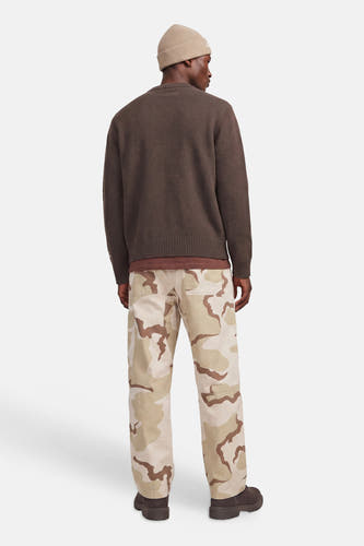 Pull col O brun - ORIGINALS BY JACK & JONES