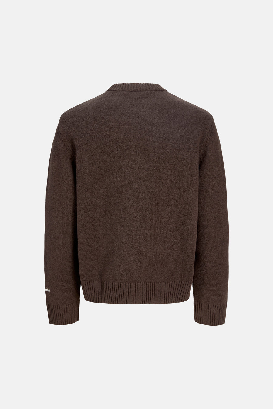 Pull col O brun - ORIGINALS BY JACK & JONES