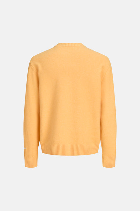 Pull col O jaune - ORIGINALS BY JACK & JONES