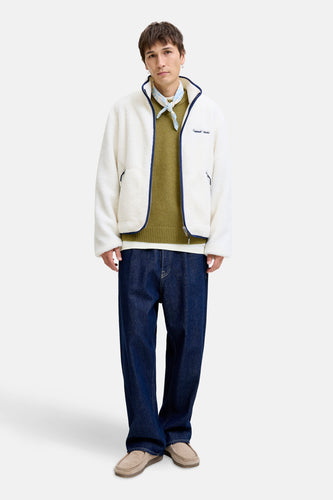 Pull à col rond - vert - ORIGINALS BY JACK & JONES